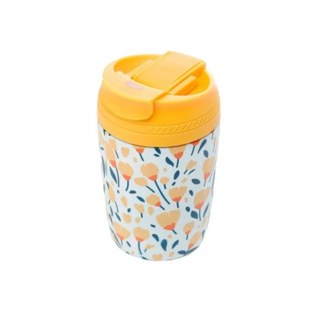 Fleurs boutons d'or - Tasse isotherme - Gecodart