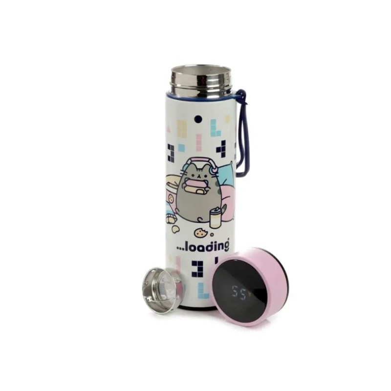 Video Game Cat - Bottiglia d'acqua isolata