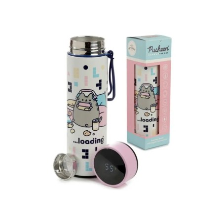 Gatto videogioco - Bottiglia termica - Vedi su Gecodart