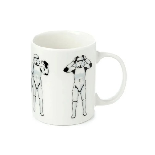 Porzellantasse, Original Stormtrooper, auf GECODART