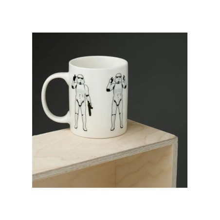 Tazza in porcellana, Stormtrooper originale, su GECODART