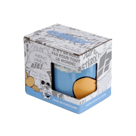 Mug en porcelaine, Obélix, sur GECODART