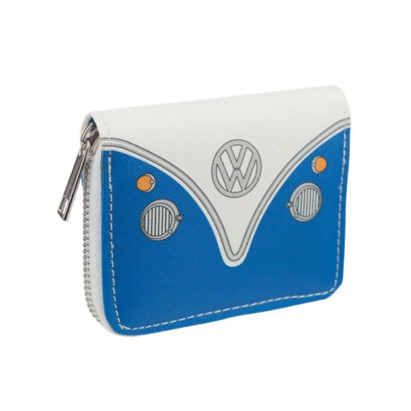 Blau - VW Bus Kombi Geldbörse