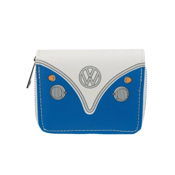 Blau - VW Bus Kombi Geldbörse