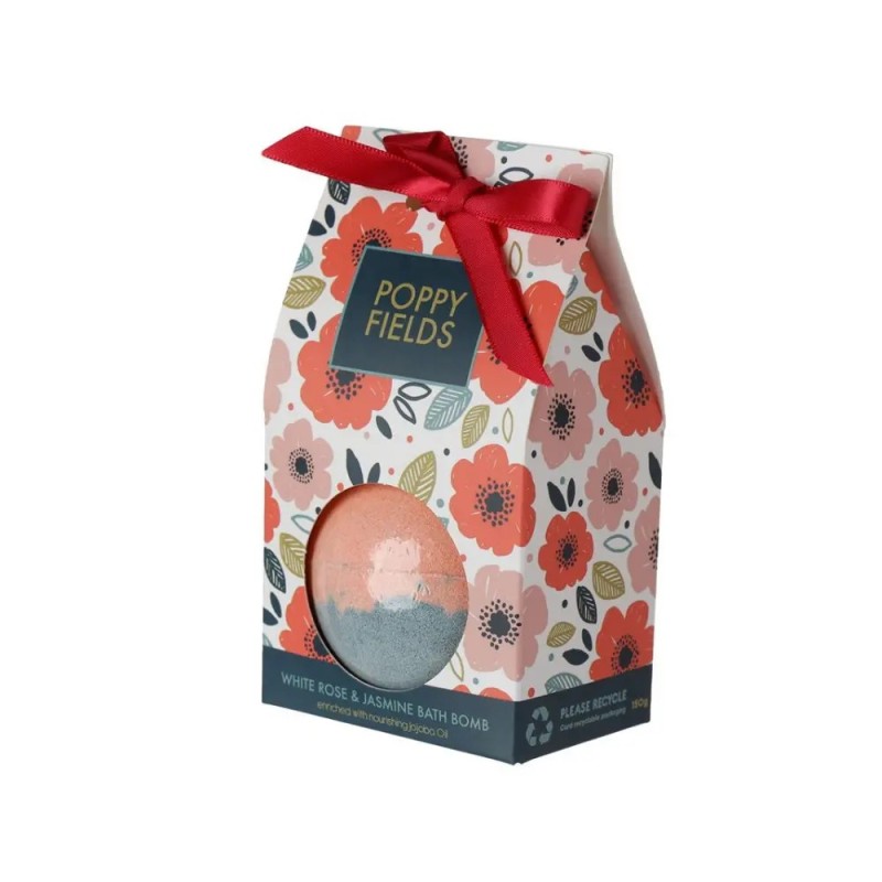 Champs de coquelicots - Boule de bain parfumée