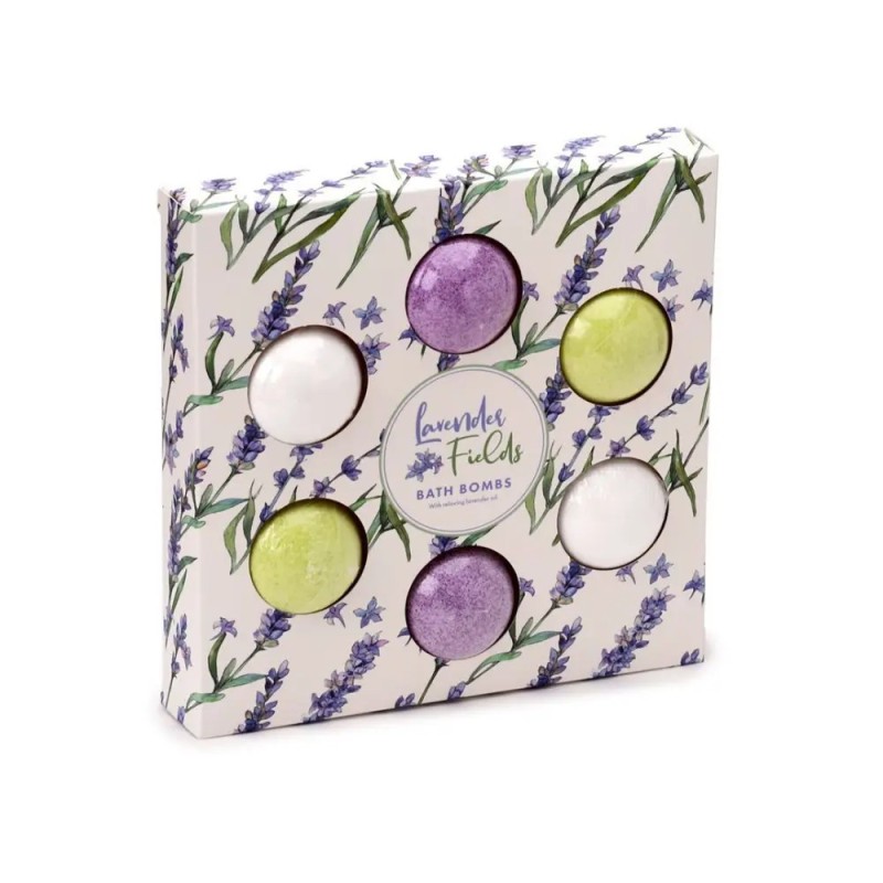 6 Small Bath Bombs - Scented Bath Bombs
