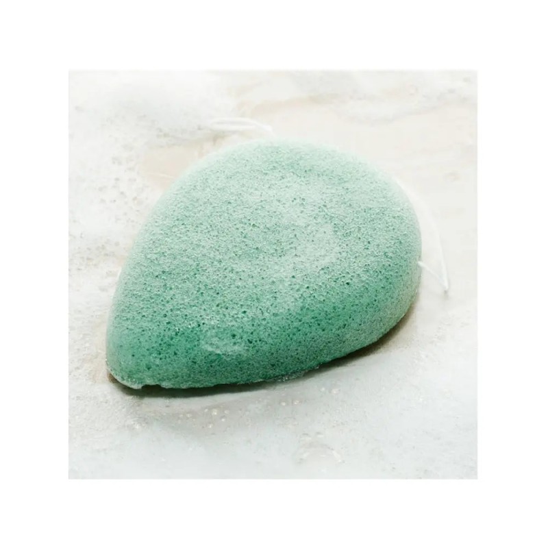 Green tea for sensitive skin - Konjac Cleansing Sponge