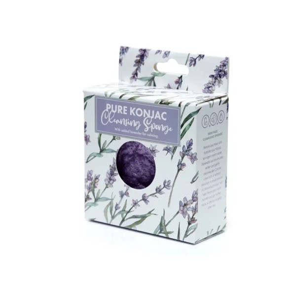 Lavanda lenitiva - Spugna detergente Konjac