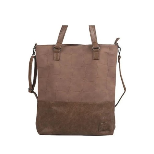 Taupe – Handtasche / Tragetasche – Le Mans