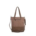 Taupe - Handbag / Tote Bag - Le Mans
