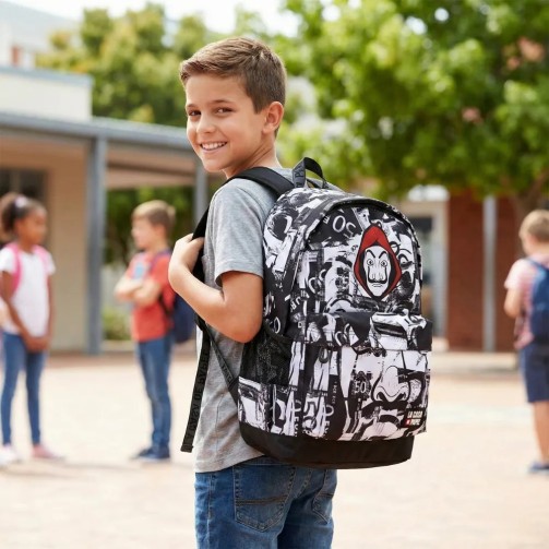 La Casa de Papel School Backpack | Gecodart
