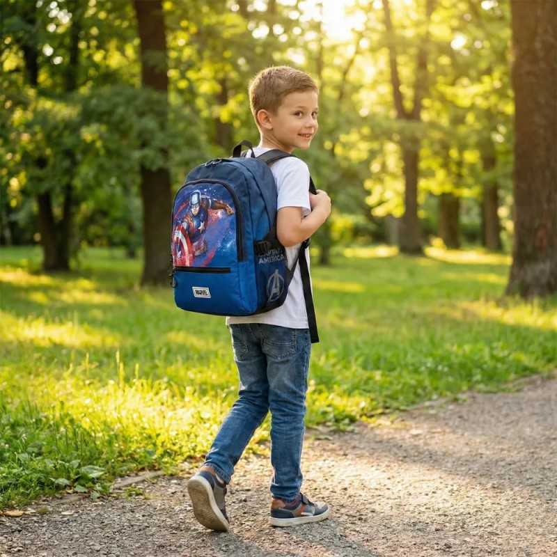 Schulrucksack - Captain America