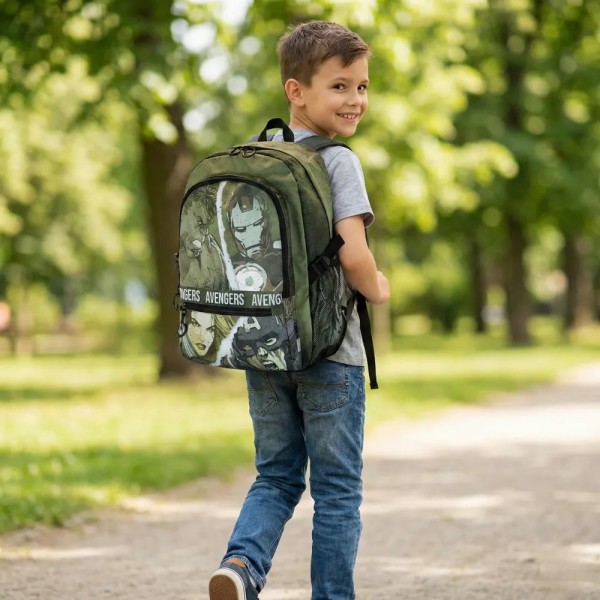 Avengers School Backpack – Comfort & Quality | Gecodart