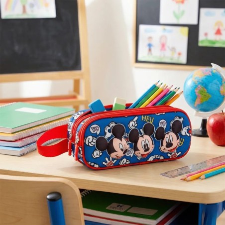 Astuccio di Topolino a 2 scomparti – Disney | Gecodart