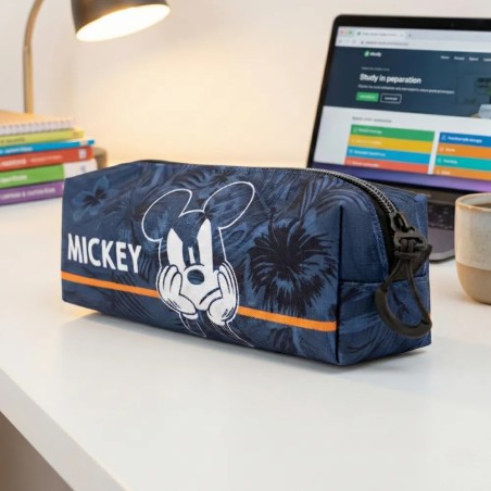 Mickey Mouse Square Pencil Case – 1 Compartment | Gecodart
