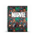 Cahier à spirales A4 Marvel
