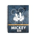 Cahier à spirales A4 Mickey mouse