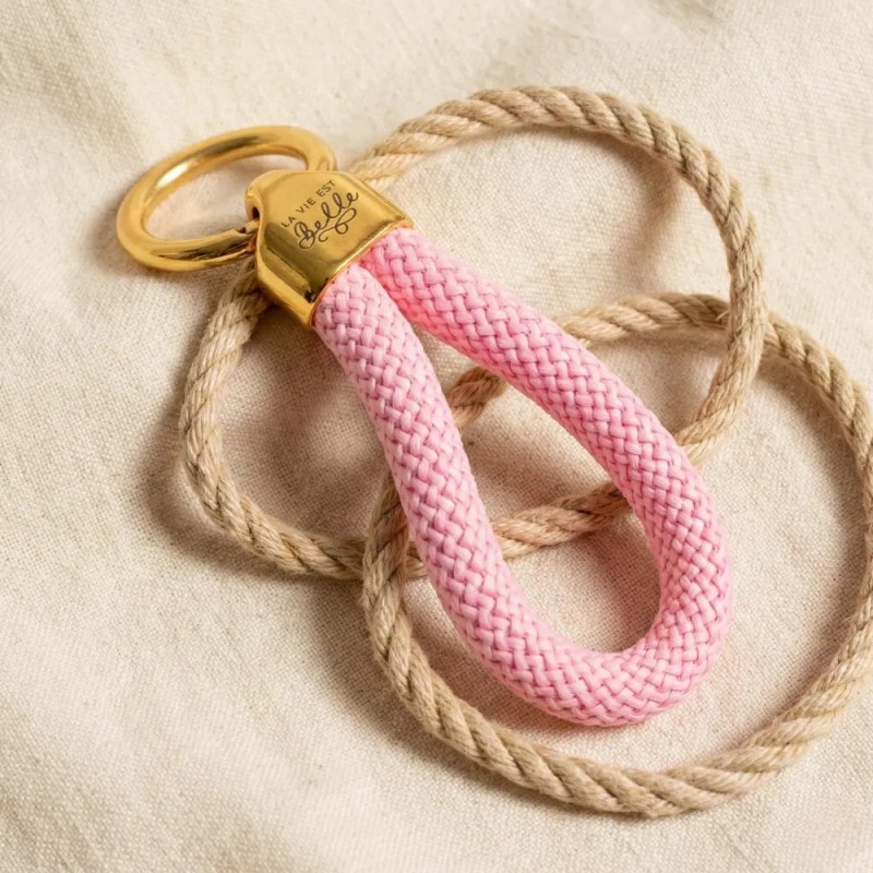 Oro Rosa - Elegante Portachiavi in ​​Stile Nautico