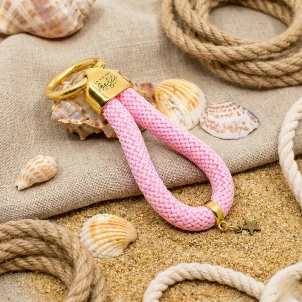 Roségold – Eleganter Schlüsselanhänger im maritimen Stil