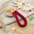 Red Gold - Elegant Nautical-Style Keyring