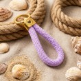 Gold Purple - Elegant Nautical-Style Keyring