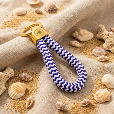 Elegant nautical-style keyrings – Discover them on Gecodart