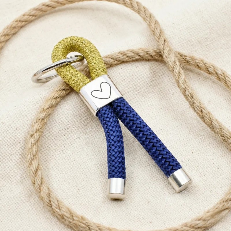 Blue Gold - Nautical Keyring