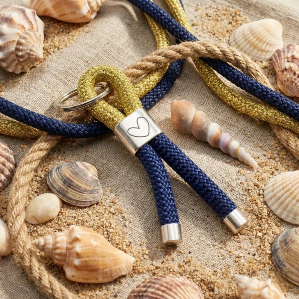 Blue Gold - Nautical Keyring