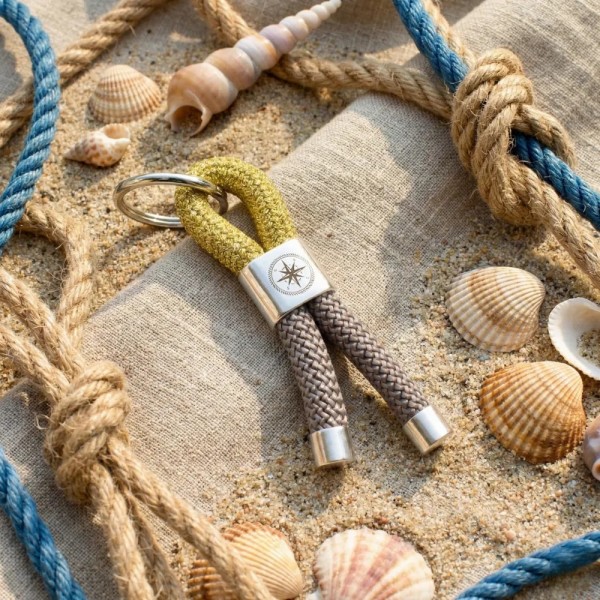 Brown Gold - Nautical Keyring