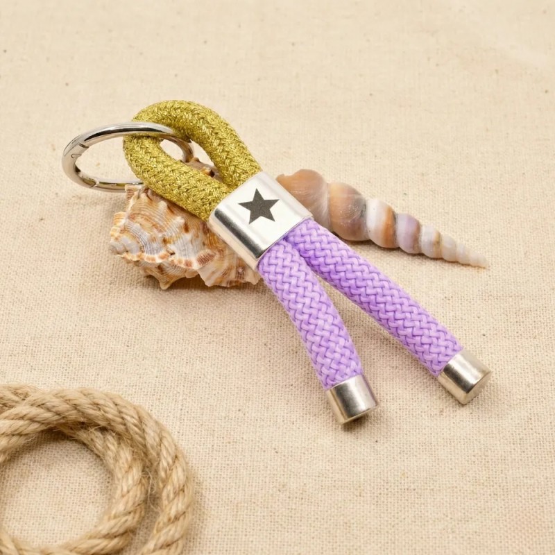 Doré Violet - Porte-clés version nautique