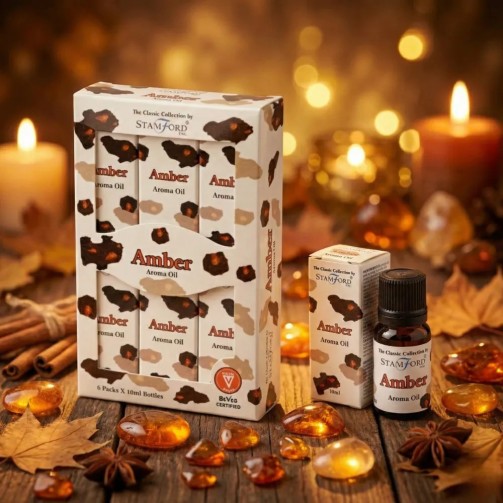 Ambre - Huile Aromatique 6x