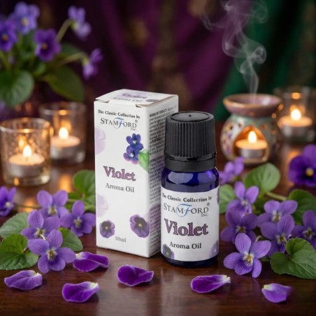 Huile Aromatique - Violette - Voir plus sur Gecodart