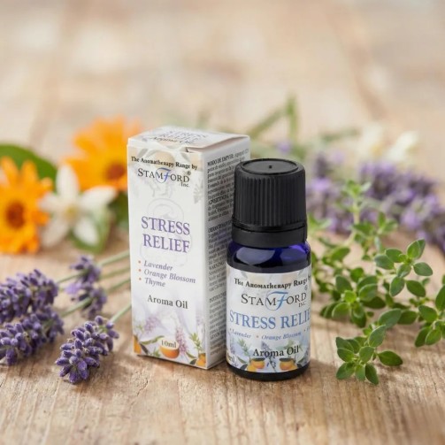 Huile Aromatique - Soulagement du Stress - Voir plus sur Gecodart