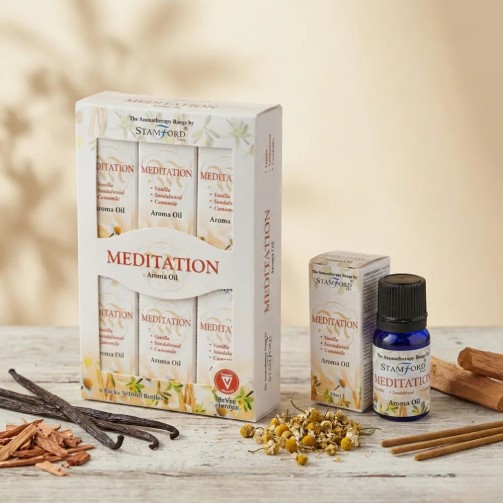 Olio aromatico - Meditazione - Scopri di più su Gecodart