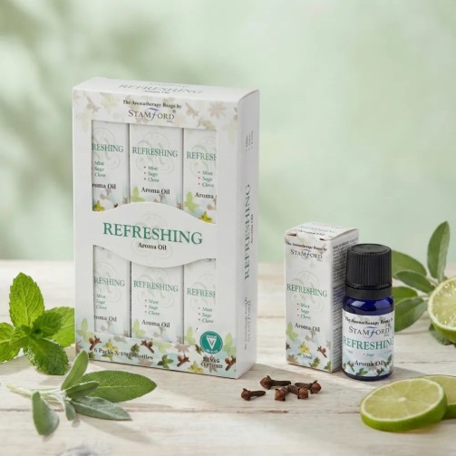 Olio aromatico - Rinfrescante - Scopri di più su Gecodart