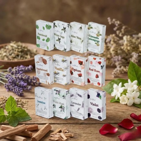 Assortment of Backflow Incense Cones - Gecodart