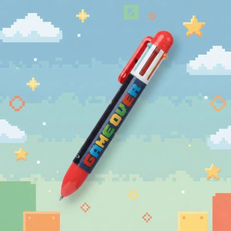 Game Over - Penna multicolore