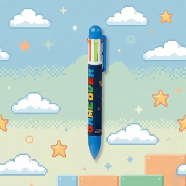 Game Over - Stylo multi-couleur  - GECODART