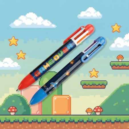 Game Over - Penna multicolore - GECODART