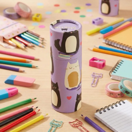 Cat - Colored Pencil Holder - GECODART