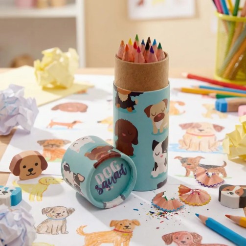 Dog - Colored Pencil Holder - GECODART