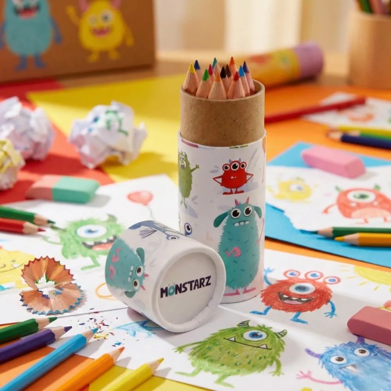 Funny Monsters - Colored Pencil Holder