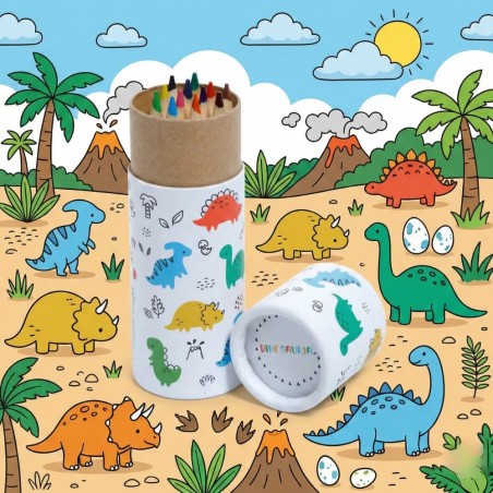 Dinosaurier - Buntstifthalter - GECODART