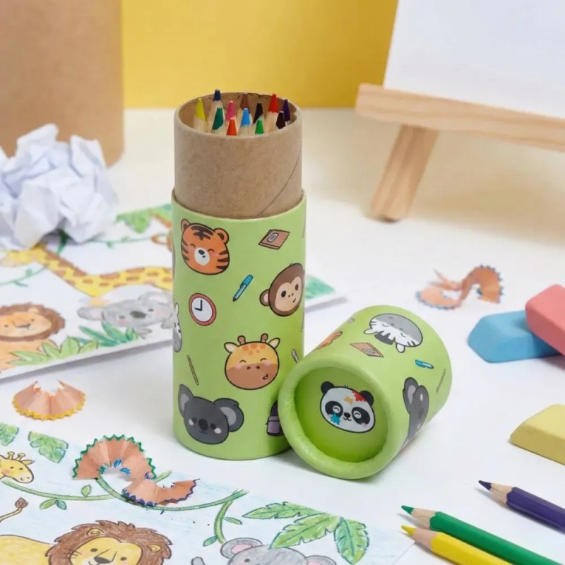 Wild Animals - Colored Pencil Holder