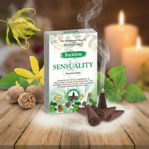 Sensualità - Coni d'incenso a riflusso