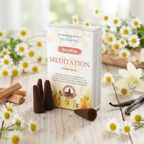 Meditation - Backflow Incense Cones