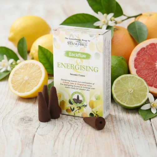 Energizing - Backflow Incense Cones