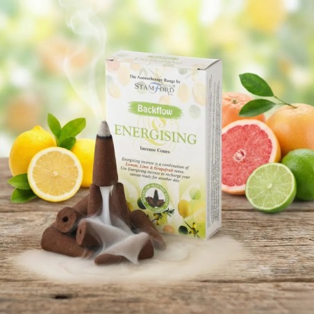 Backflow incense cones - Energizing - Gecodart