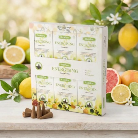 Rückfluss-Räucherkegel – Energetisierend – Gecodart