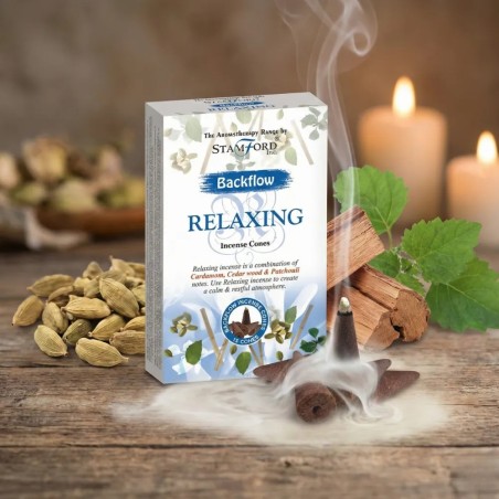 Backflow incense cones - Relaxing - Gecodart